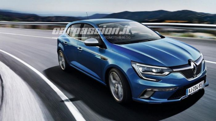 Το νέο Renault Megane διαθέτει έναν αρκετά δυνατό σχεδιασμό, ο οποίος έχει επιρροές από το μεγαλύτερο Talisman.